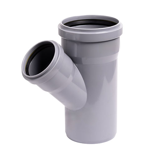 سه راه تبدیل 45درجه پوشفیت سه راه تبدیل 45 درجه پوش فیت پایپ وان - Image 1